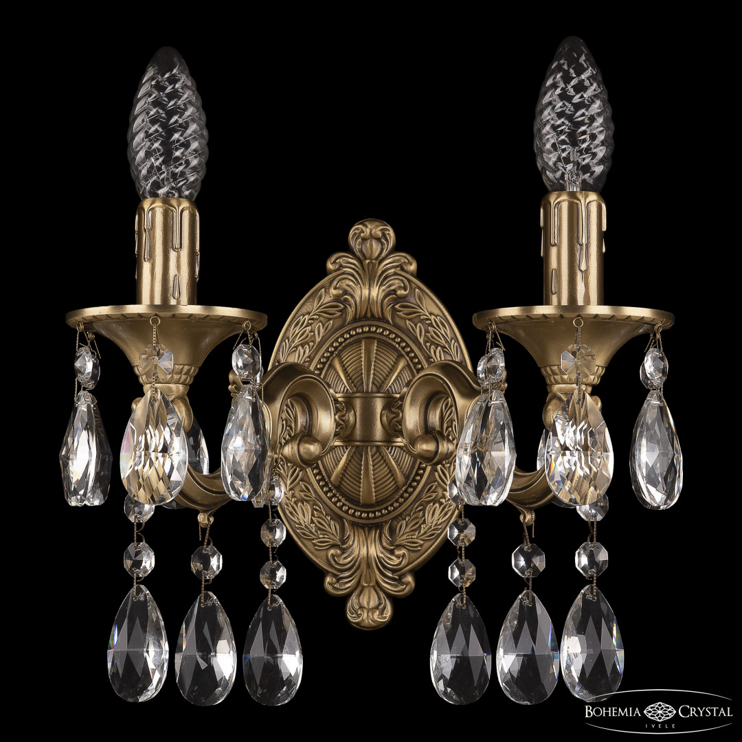 Бра бронзовые 7301B11/2/125 A FP Bohemia Ivele Crystal