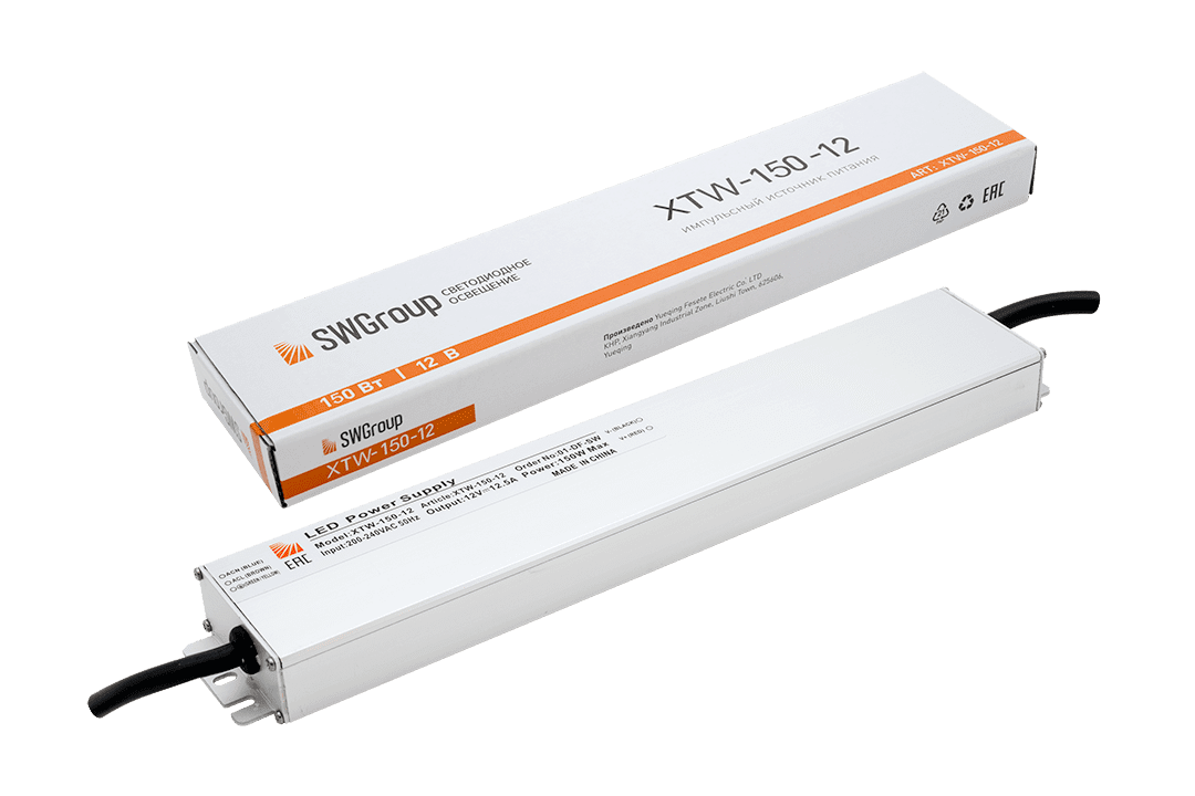 Блок питания SWG XTW-150-12