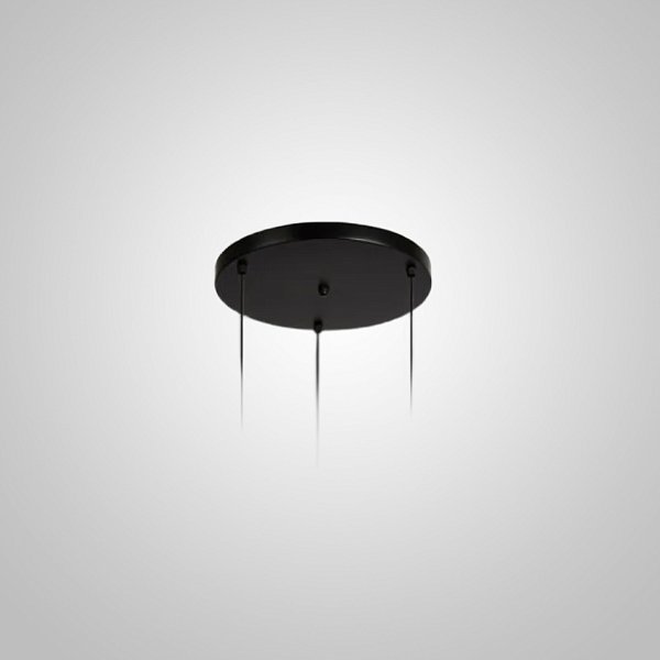 Потолочное крепление — металлический диск CEILING MOUNT 2 D40 Black by ImperiumLoft