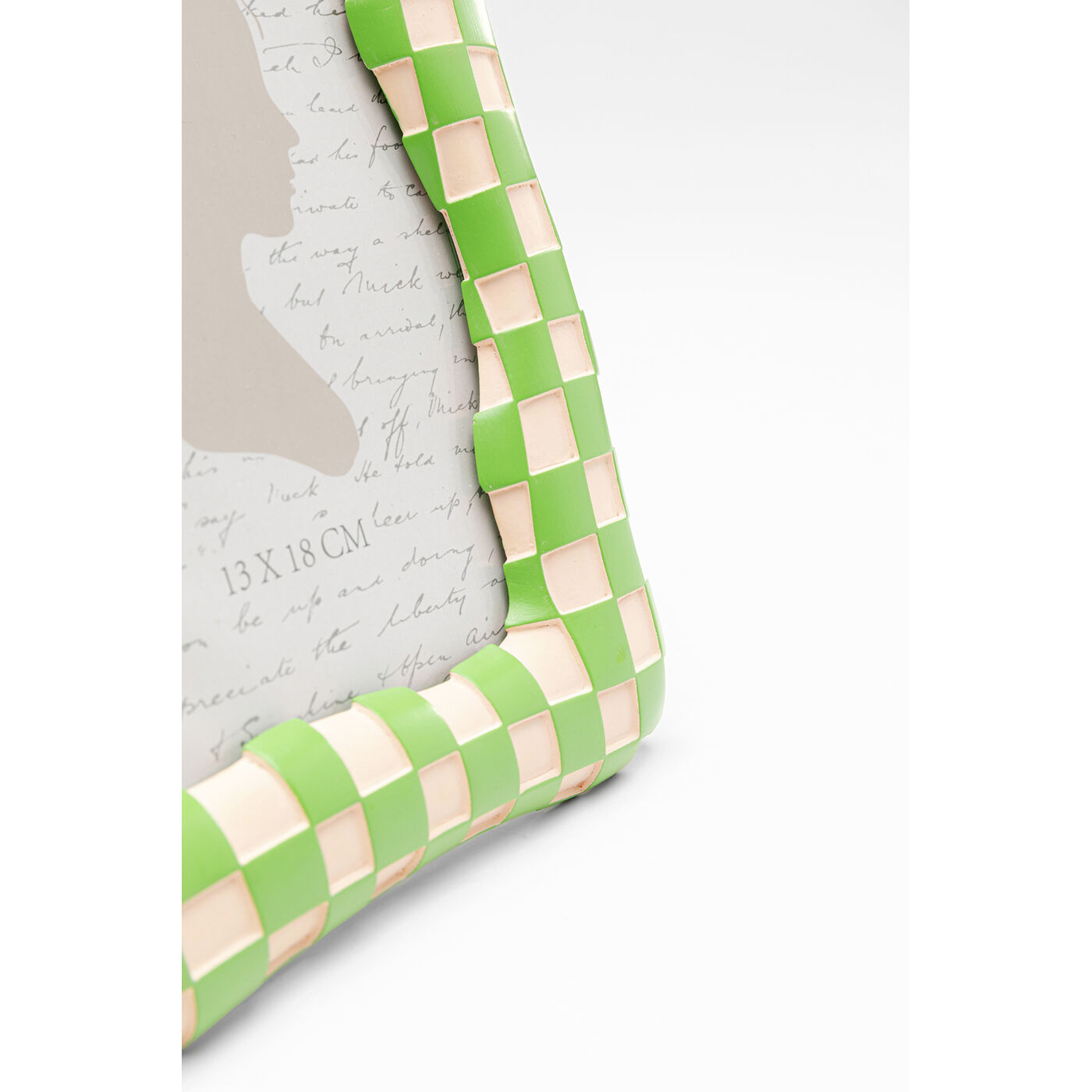 Фоторамка  Checker Green 13x18cm KARE 57389