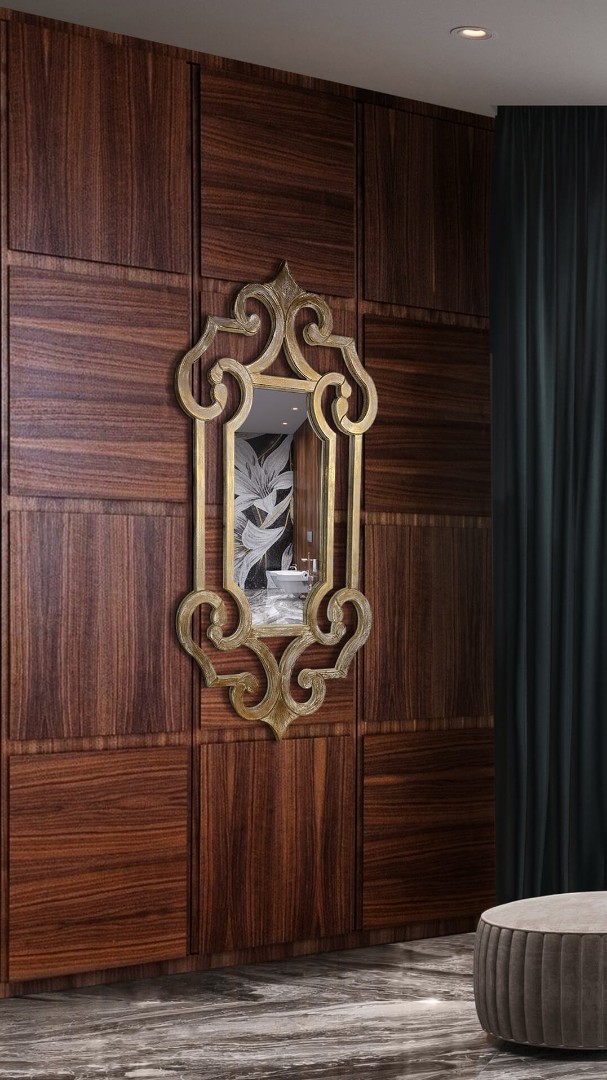 Зеркало BountyHome Solemn mv315-gold