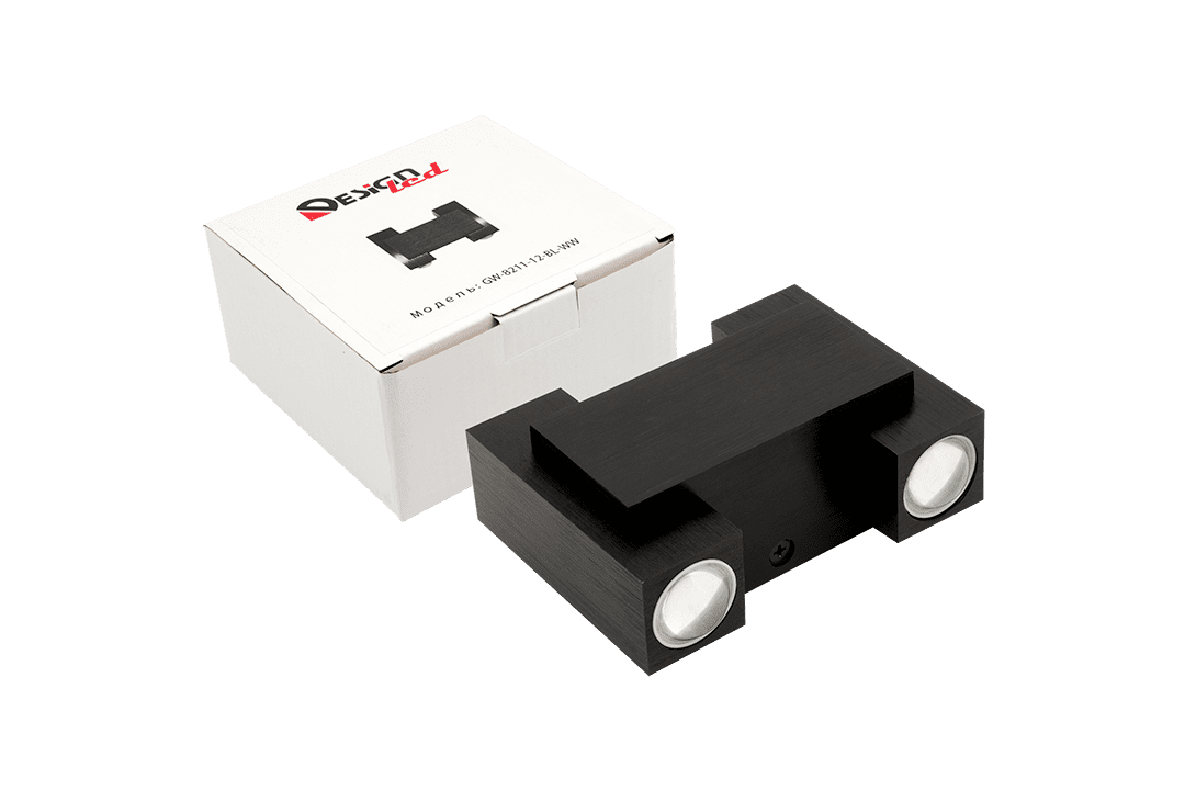 Светильник настенный DesignLed GW-8211-12-BL-WW