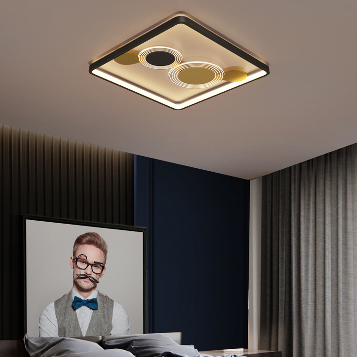 Потолочный светильник AHLET B D Brass by ImperiumLoft