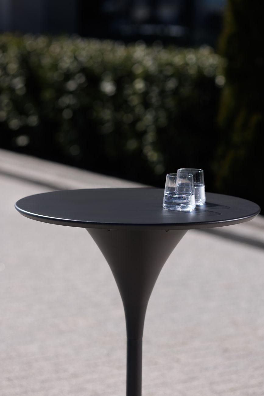 Стол барный уличный Муза антрацит Garda Decor 39AR-STOL-3041 ANTR