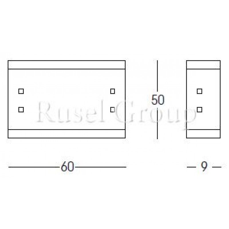 Потолочный светильник Linea Light Mille 1011