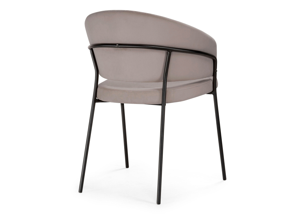 Стул Woodville Лео капучино / черный 528454