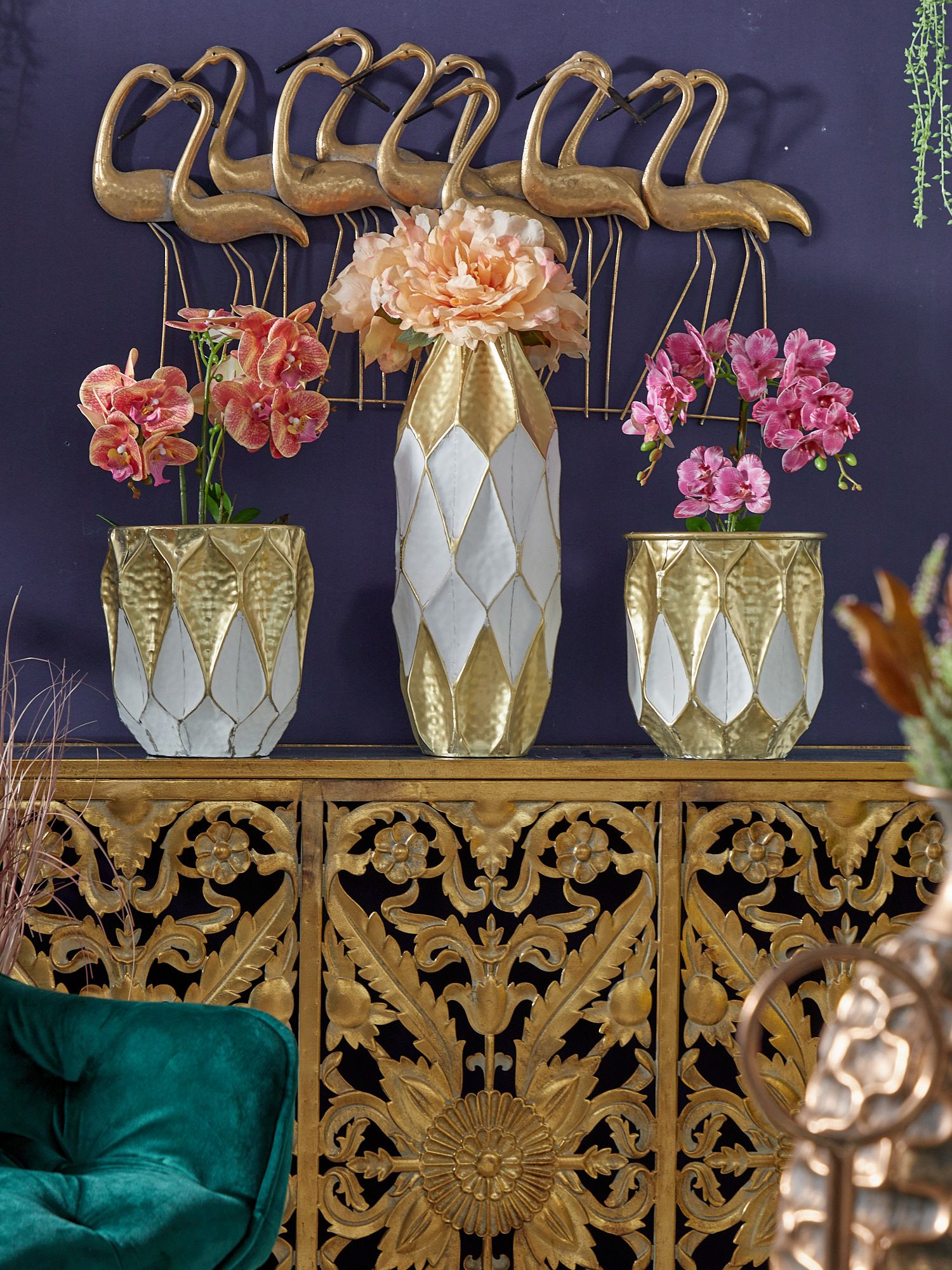 Ваза Мозамбик Glasar 57-414