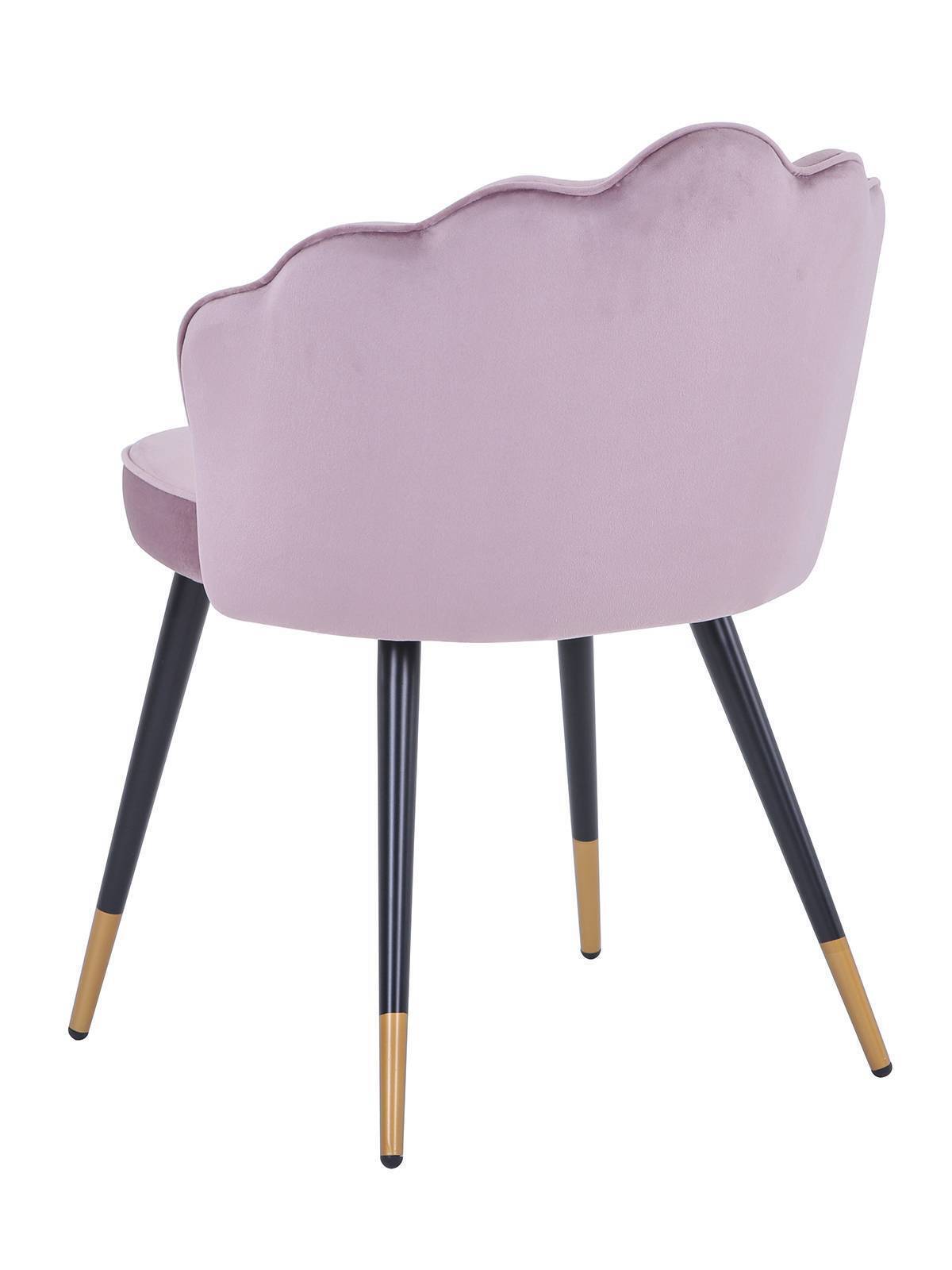 Стул Камилла велюр пепельно-розовый Stool Group