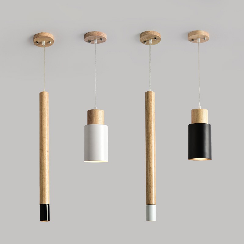 Подвесной светильник PIPE WOOD LONG by ImperiumLoft