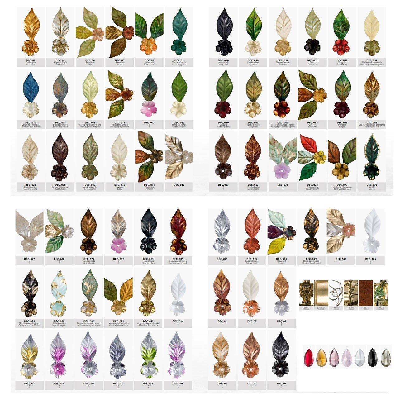 Люстра Passeri 8320/6 dec 01 vetro bianco