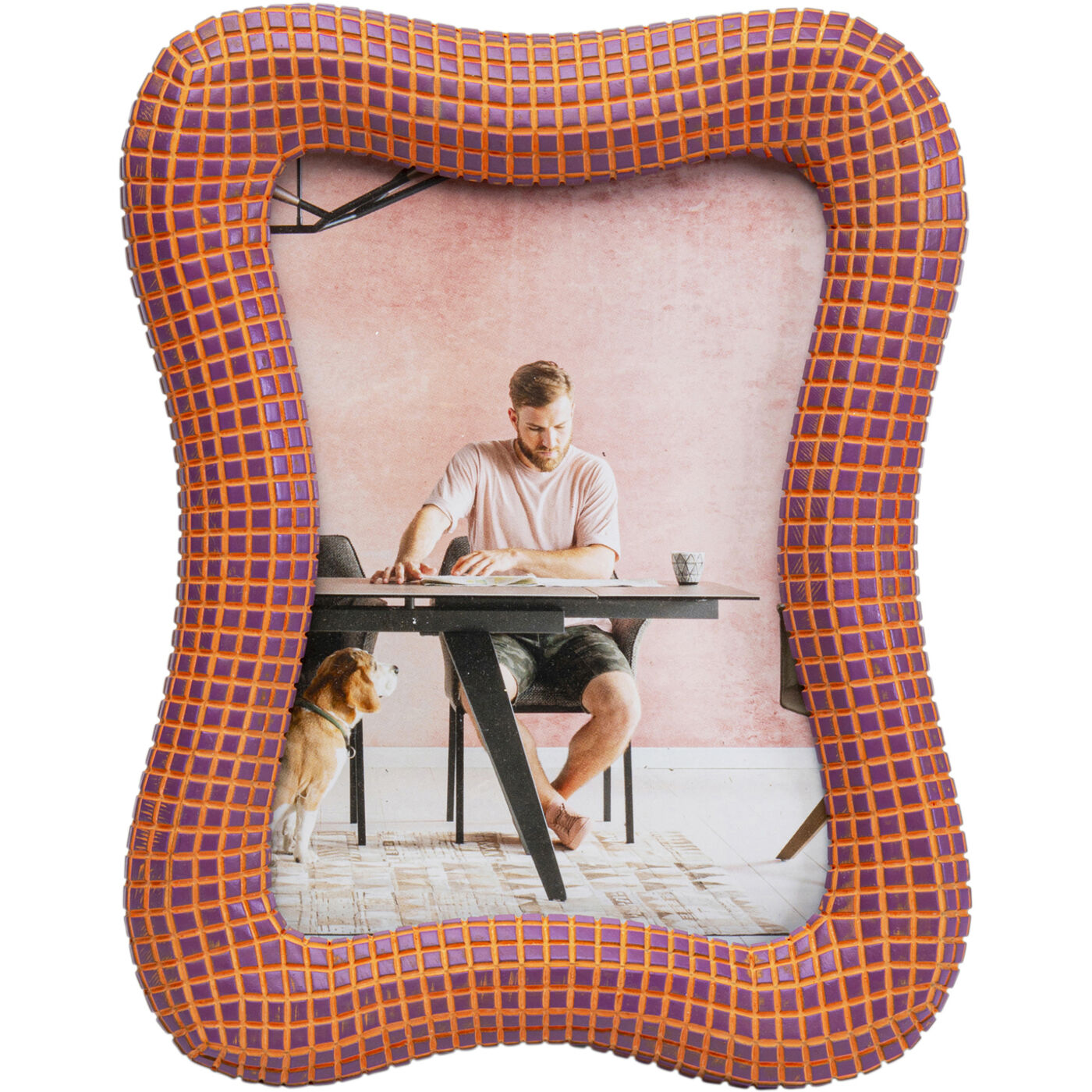 Фоторамка Wavy Orange 18x23cm KARE 56180