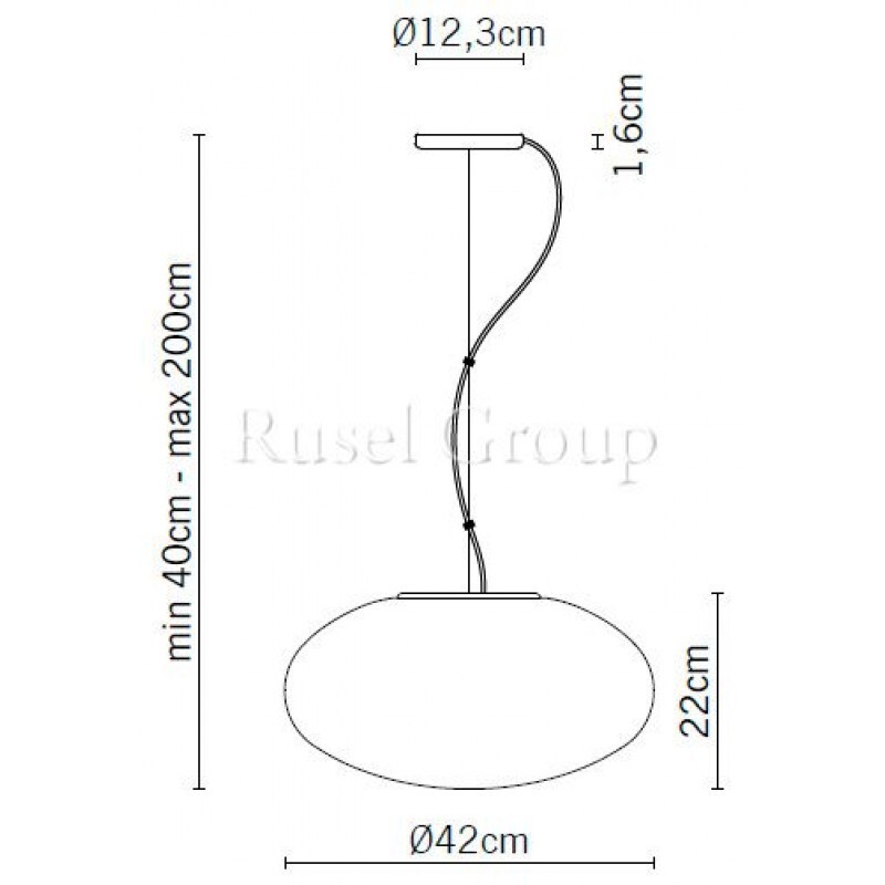 Подвесной светильник Fabbian Lumi White F07 A09 01