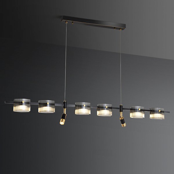 Подвесной светильник NICOLETTA C LONG L150 Black by ImperiumLoft