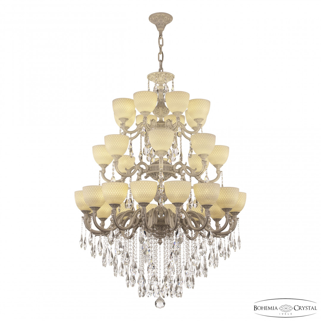 Люстра хрустальная AL78101/16+8+8/300/3d B WMN P1 U Wave Bohemia Ivele Crystal