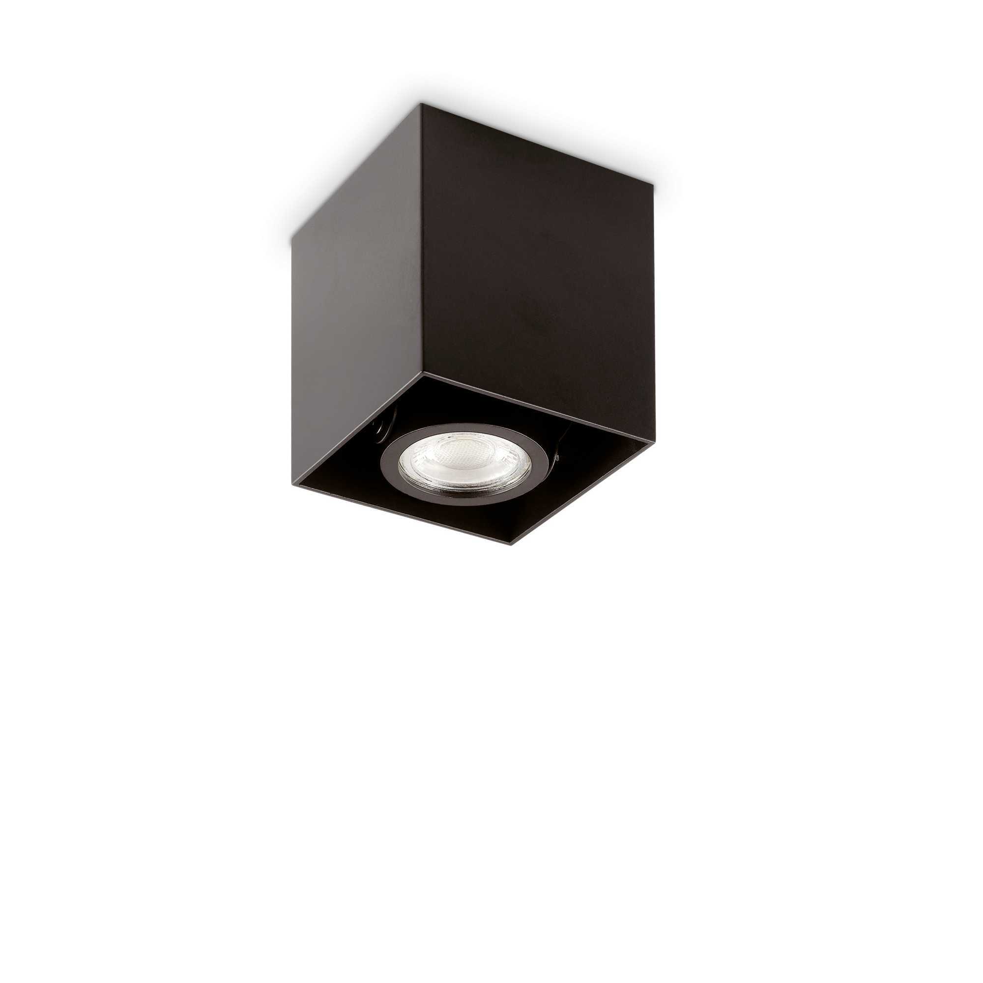 Потолочный светильник Ideal Lux MOOD PL1 D09 SQUARE NERO 243948