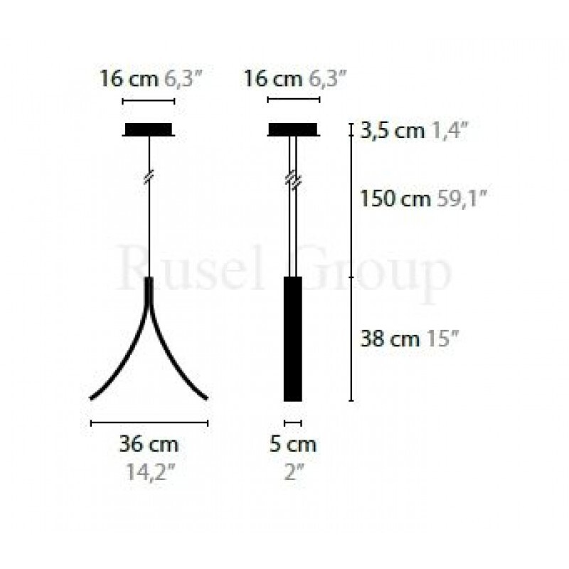 Подвесной светильник ILFARI STREAM H1 XL 13712