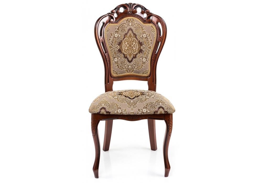 Стул деревянный Woodville Bronte вишня / патина 438324