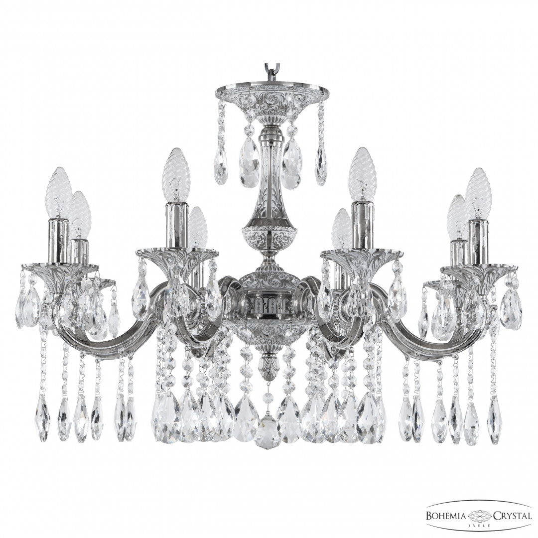 Люстра бронзовая с хрусталём 72101/8/210 A NW