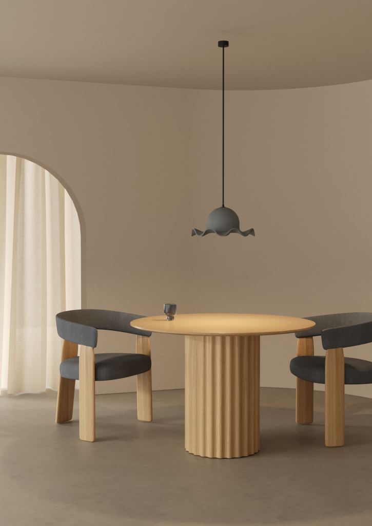 Подвесной светильник Chapeu черный металл Aromas del Campo