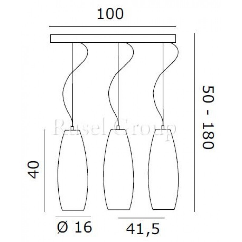 Подвесной светильник de MAJO PERONI S16L