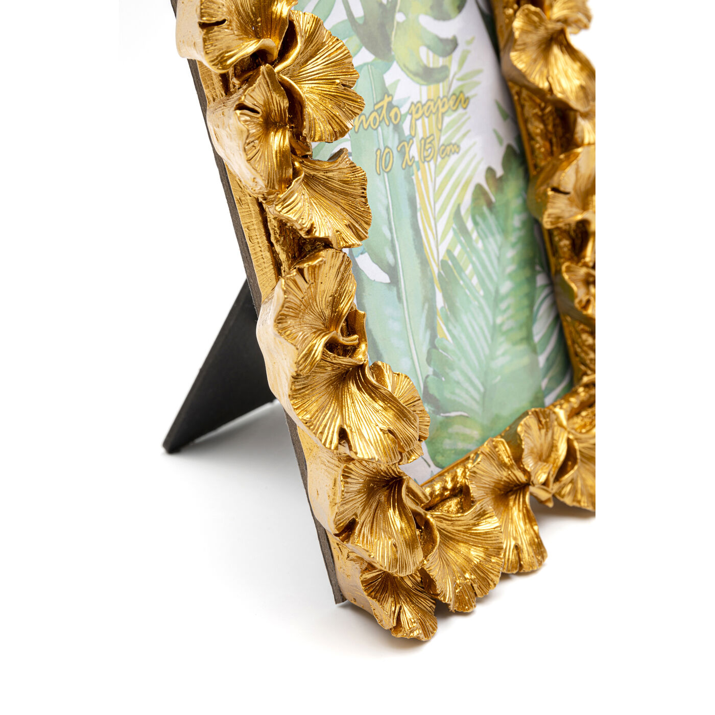 Фоторамка Ginkgo Leaf Gold 17x20cm KARE 56499