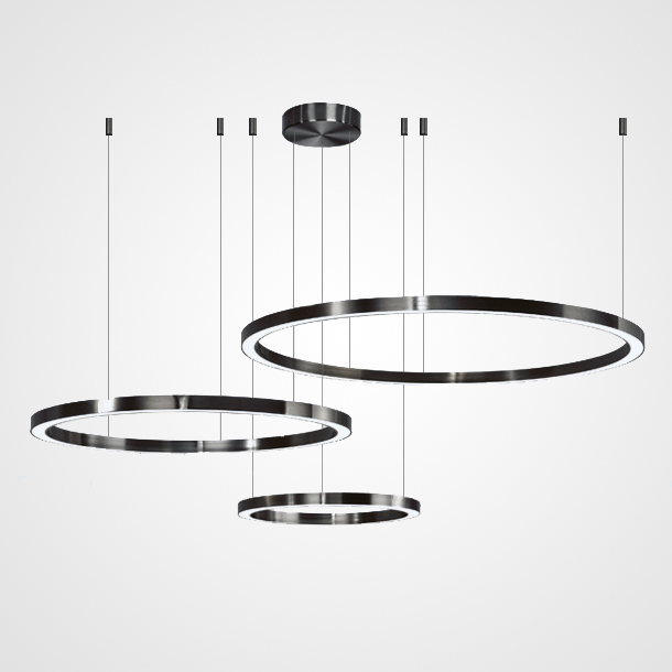 Подвесная люстра CRUISE BLACK D60+80 by ImperiumLoft