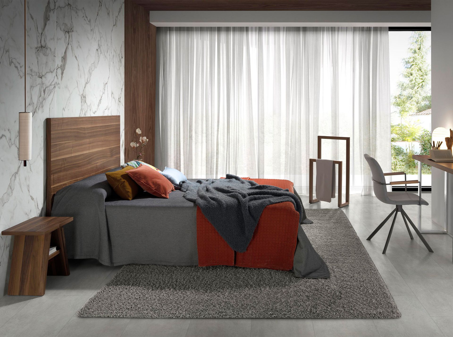 Вешалка для одежды 7104/MI1358 из мореной сосны Angel Cerda