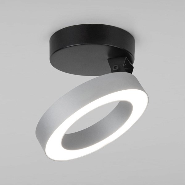 Накладной светильник Elektrostandard Spila серебро 12W 4200К (25105/LED)