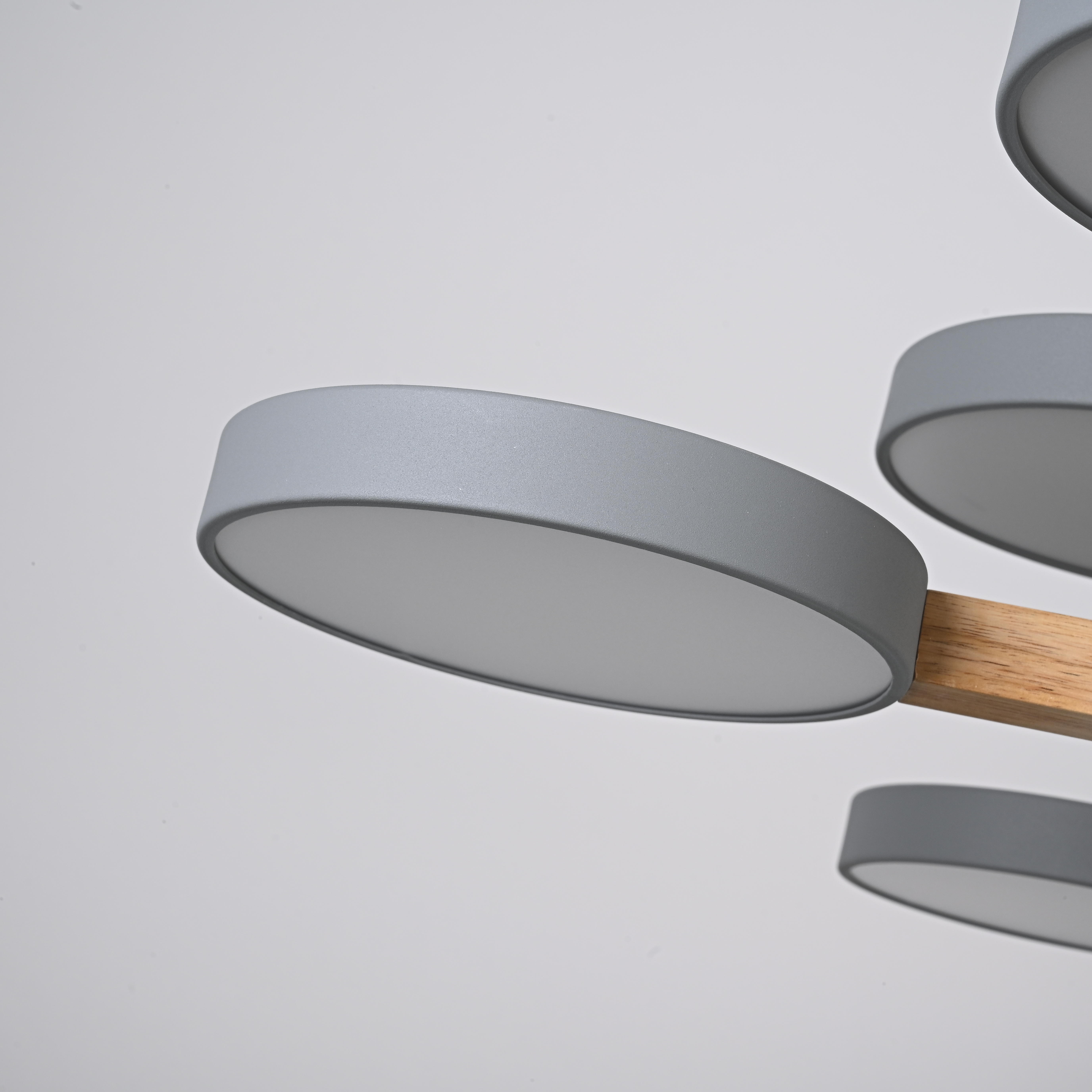 Подвесная люстра TURNA DBL L12 Gray by ImperiumLoft
