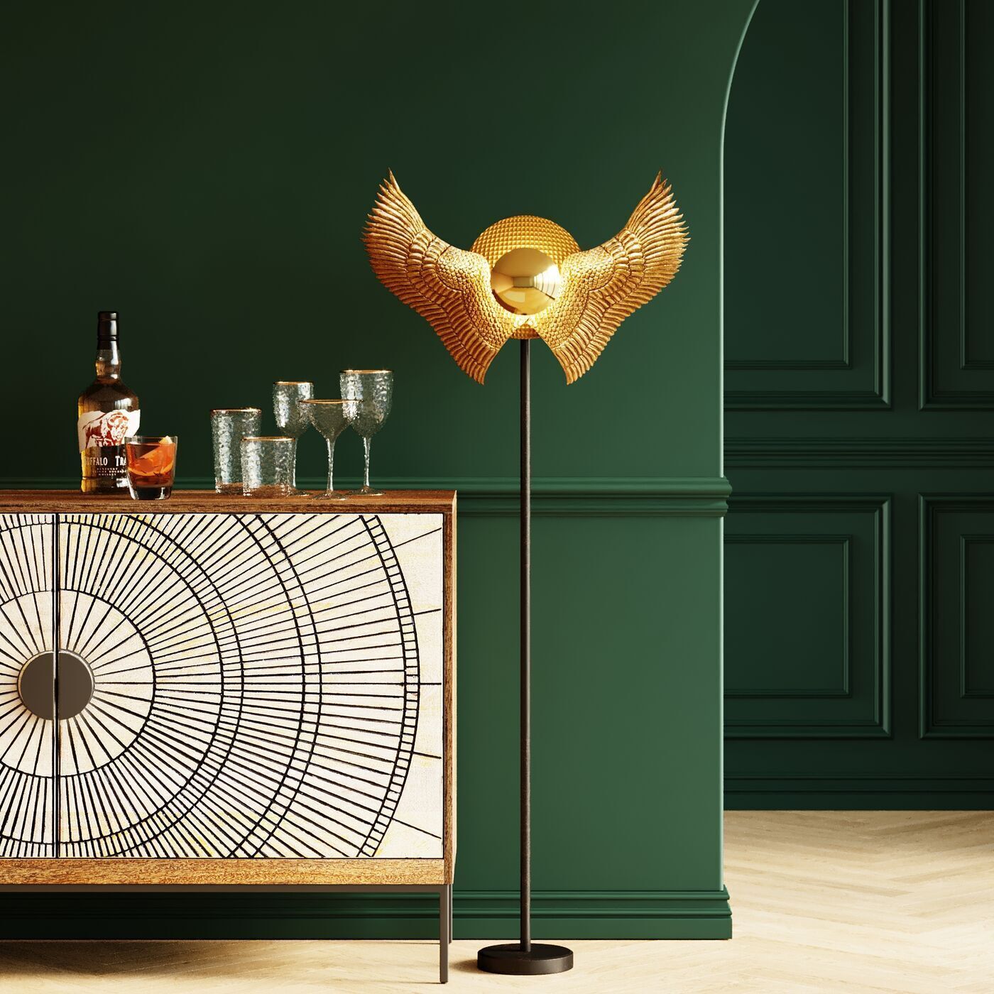 Торшер KARE Wings 53720