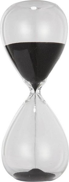 Декоративное изделие Песочные часы Glasar DT75523-BLAC