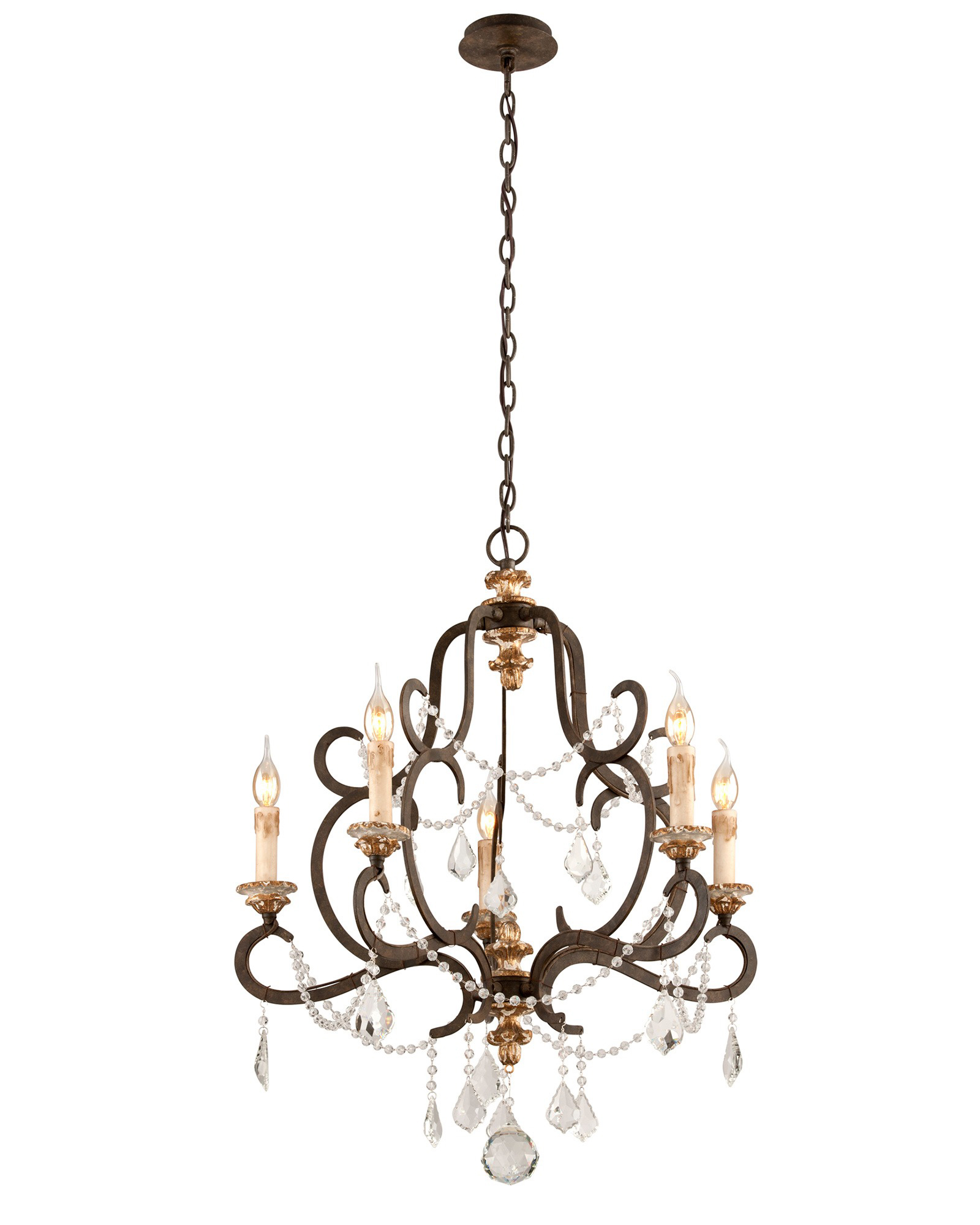 Люстра в классическом стиле Бордо Louvre Home 8049-5D