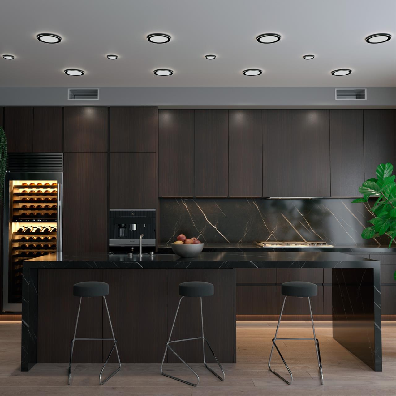 Светильник встраиваемый светодиодный (три сценария работы) Novotech 359015