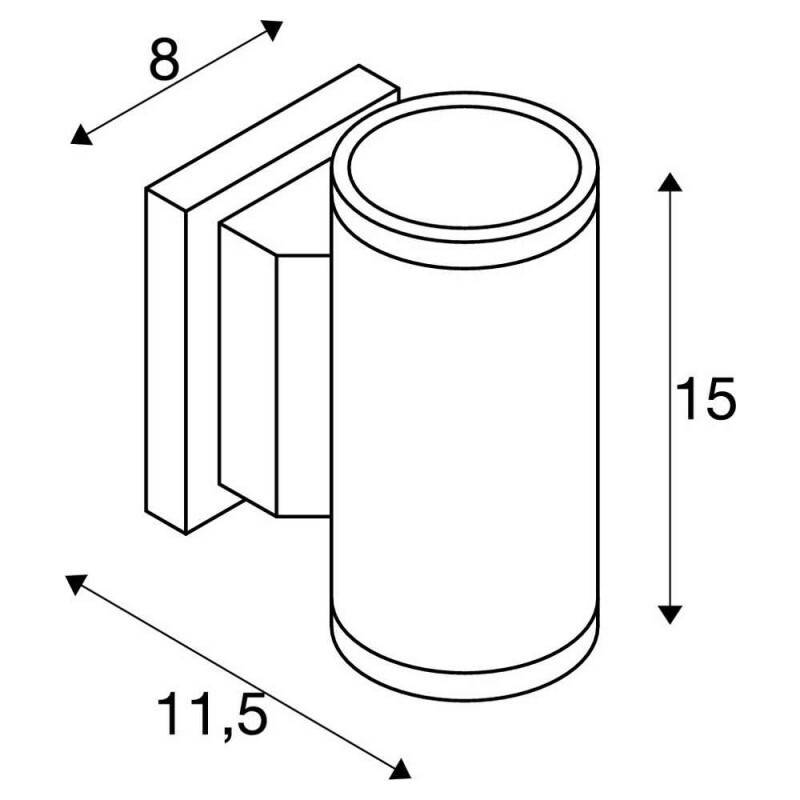 Настенный светильник SLV 233115