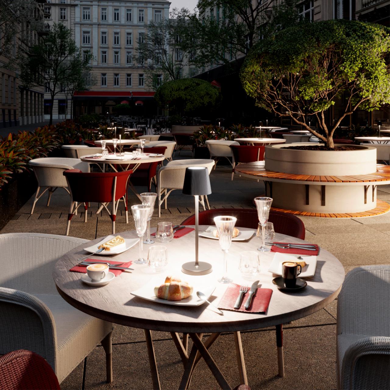 Настольный светильник Odeon Light 6670/3TL