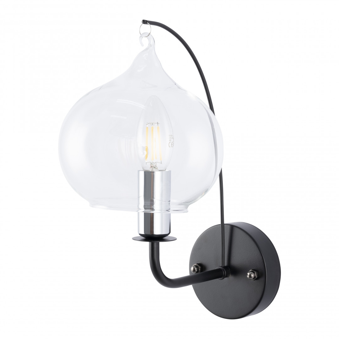 Бра с плафонами 321007/1W BK.CR Arte Milano