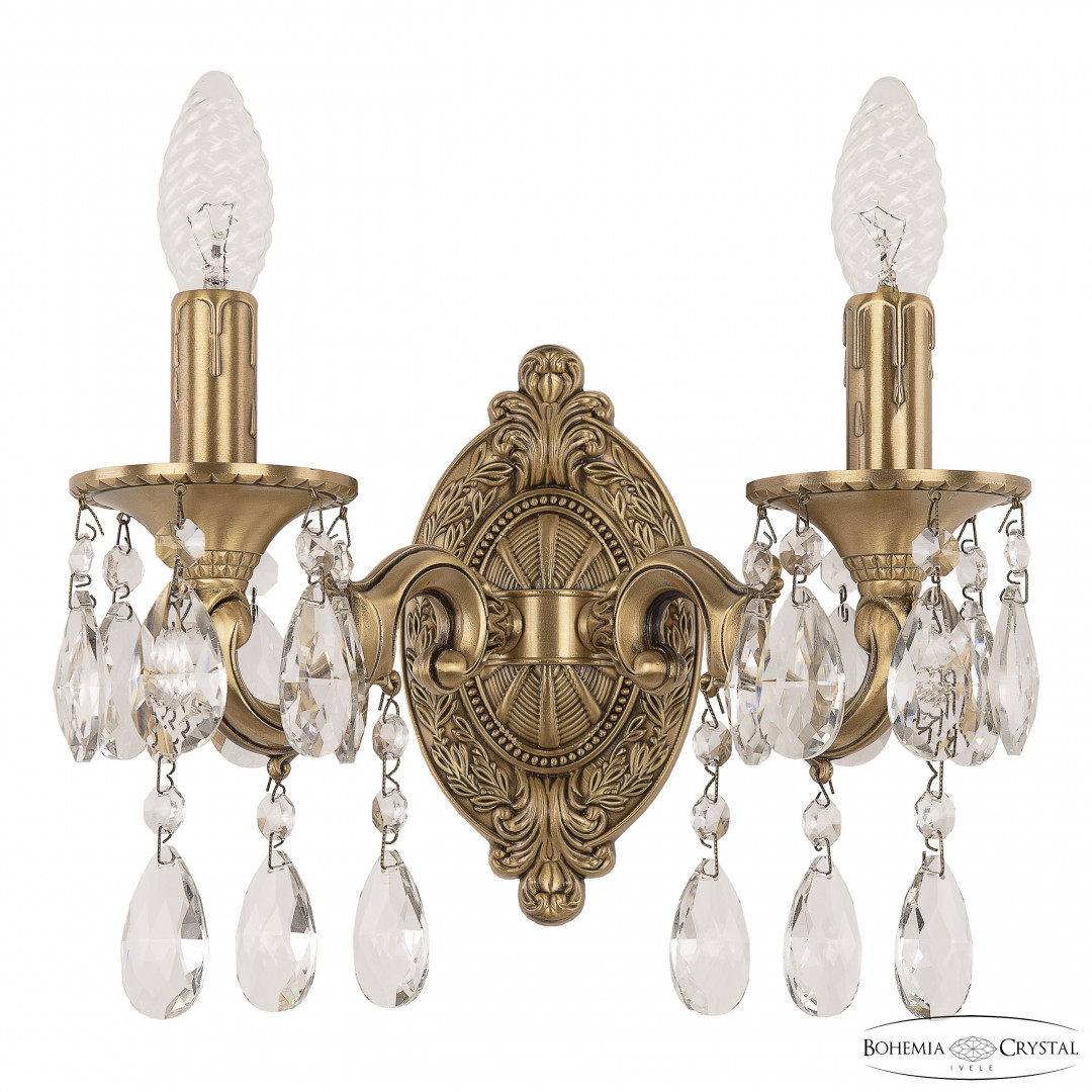 Бра бронзовые 7301B11/2/125 A FP Bohemia Ivele Crystal