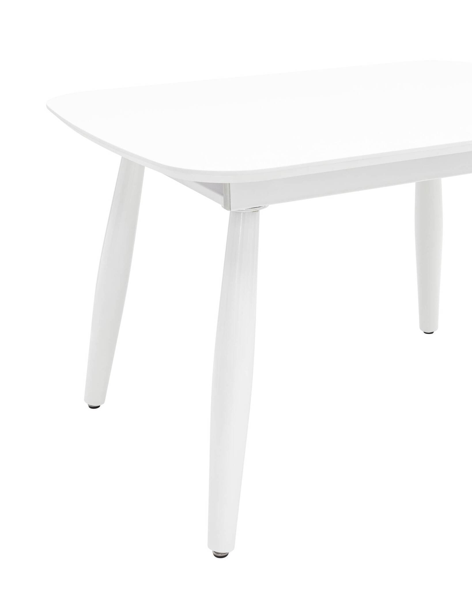 Стол обеденный Чикаго раскладной 120-160*90 белый Stool Group