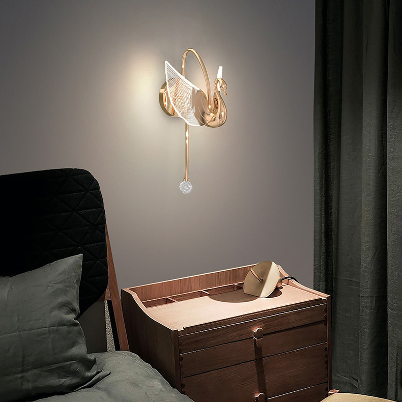 Настенный светильник BIRDIE WALL Rose Gold by ImperiumLoft