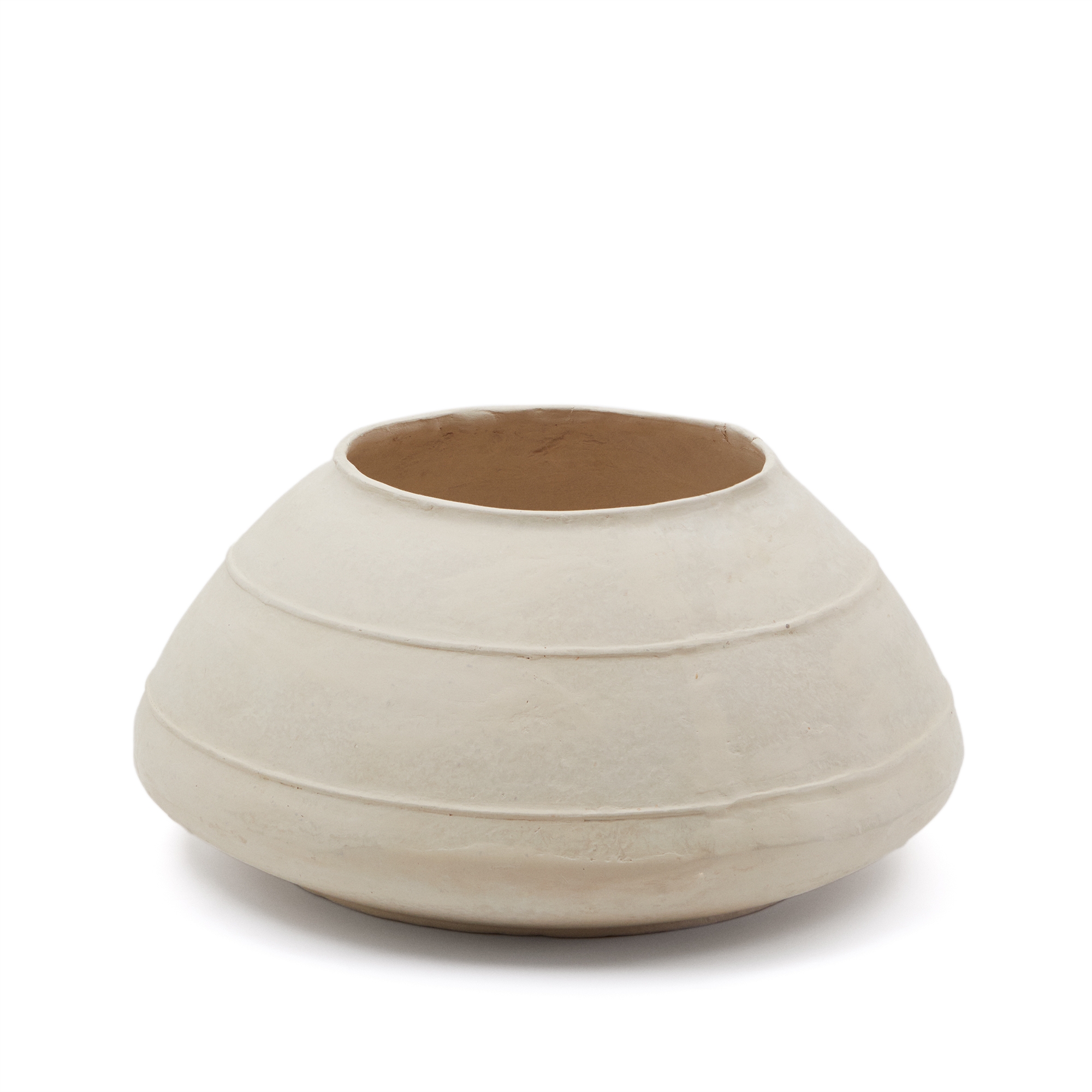 Ваза из папье-маше Sylan белого цвета 60 см La Forma (ex Julia Grup)