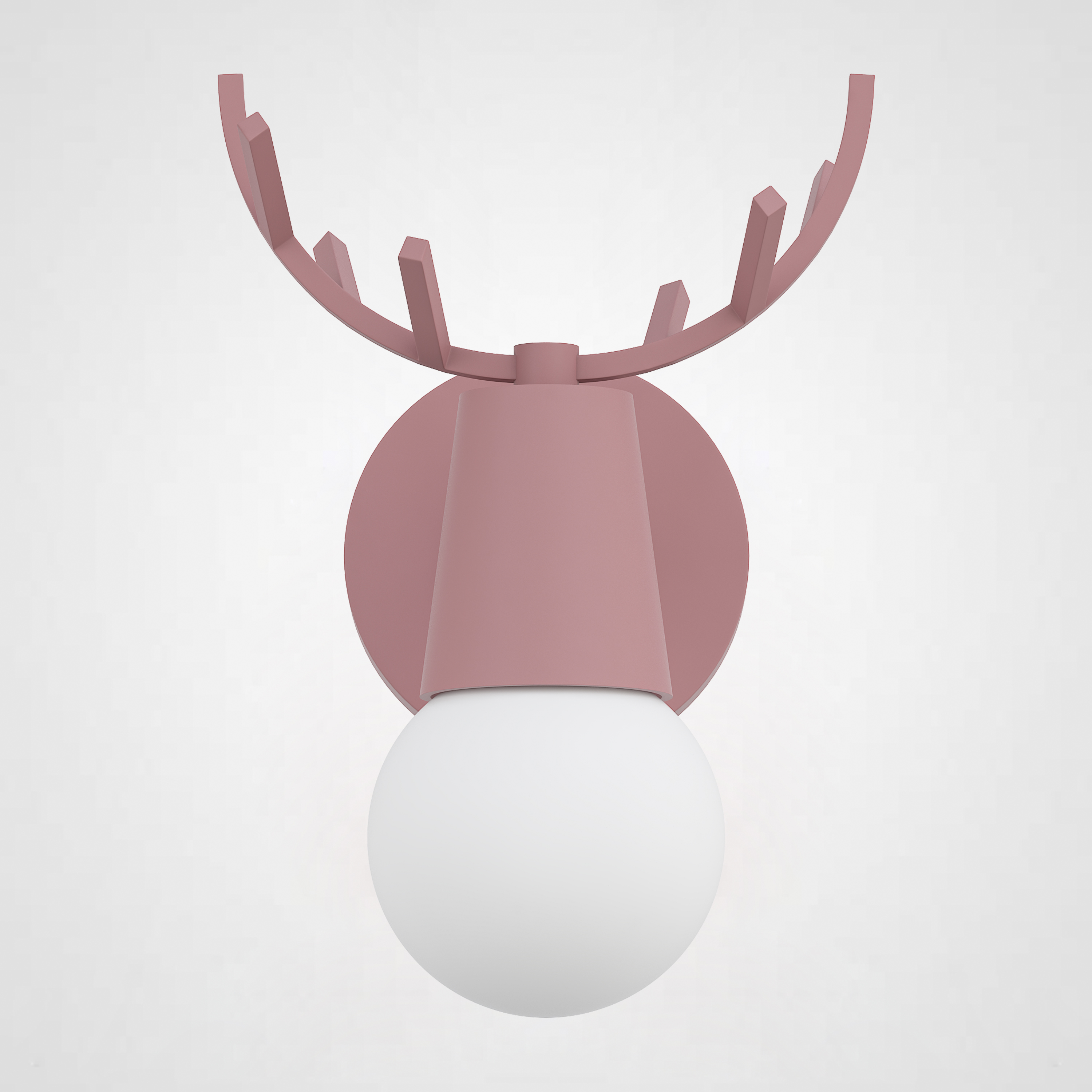 Бра С Рожками Deer A Pink By Imperiumloft