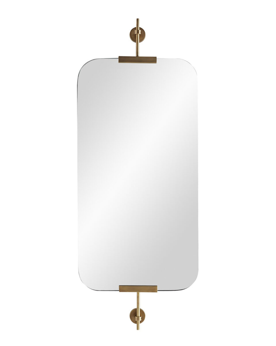 Золотое настенное зеркало Линарес Louvre Home LHDWM281723ZYH