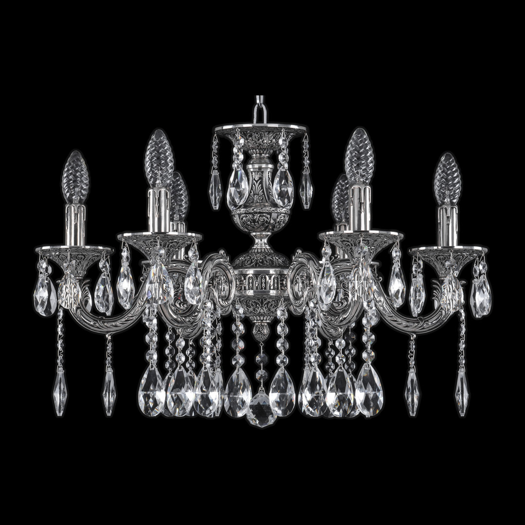 Люстра бронзовая с хрусталём 71201/6/175 A NB