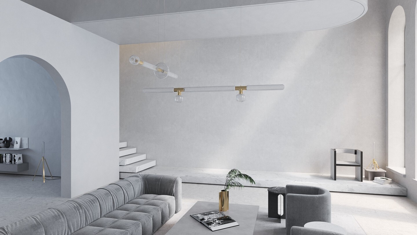 Подвесной светильник LASVIT Cipher Horizontal L