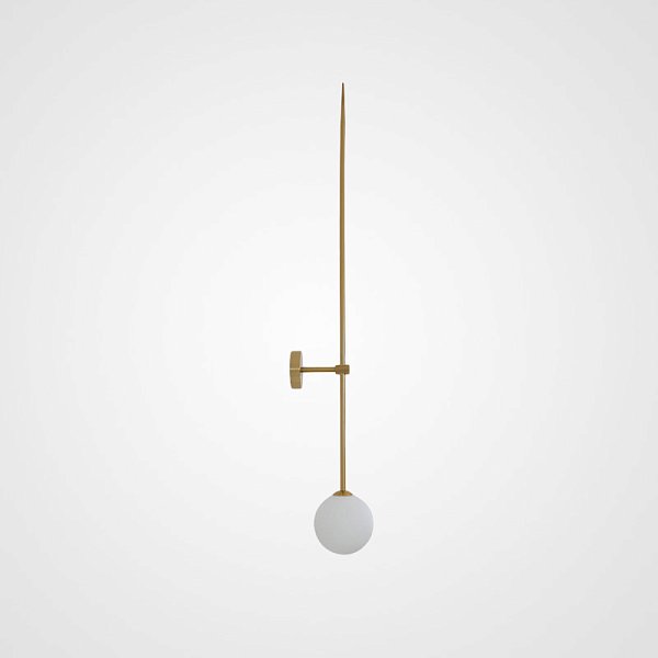 Настенный светильник LINES Ball 72 Gold by ImperiumLoft