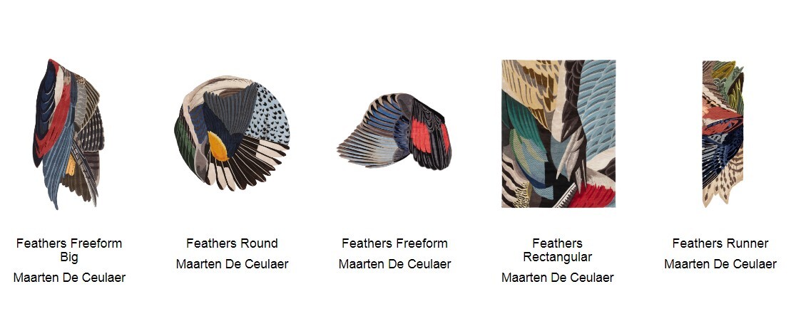 Ковер CC-TAPIS Feathers Freeform