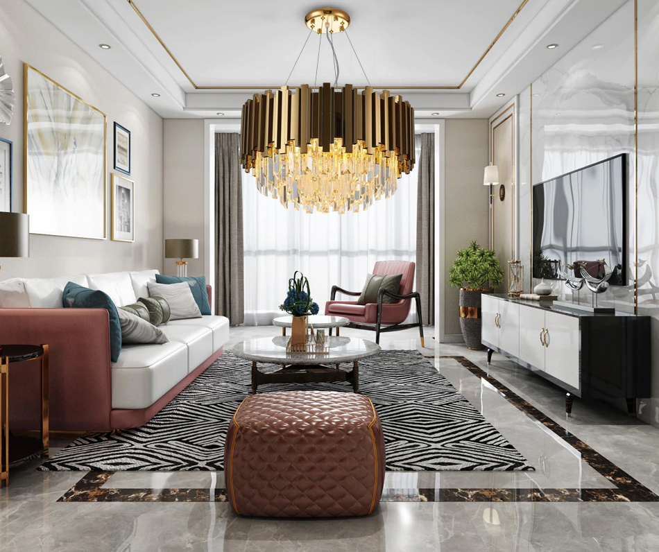 Люстра Delight Collection Barclay L6 gold