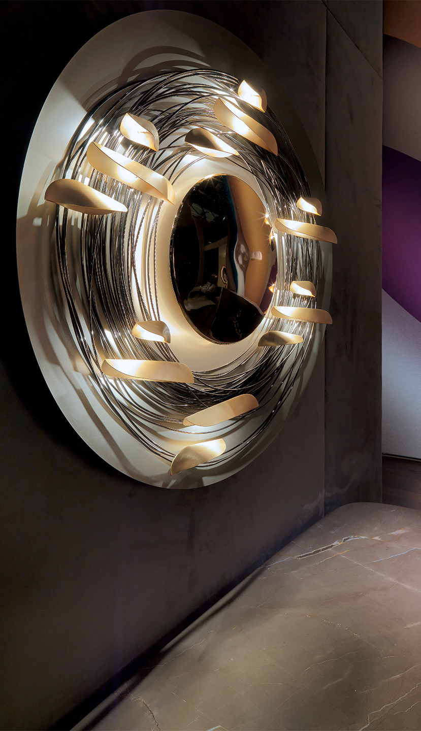 Настенный светильник Paolo Castelli Anodine Circle Light ILL.ANOD.500