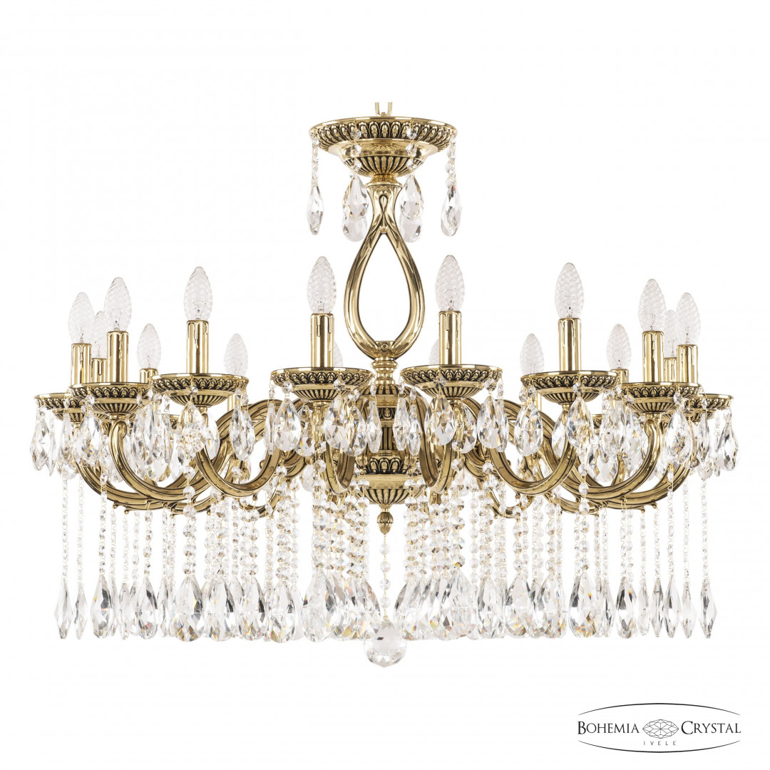 Люстра бронзовая с хрусталём 75301/16/300 A GB