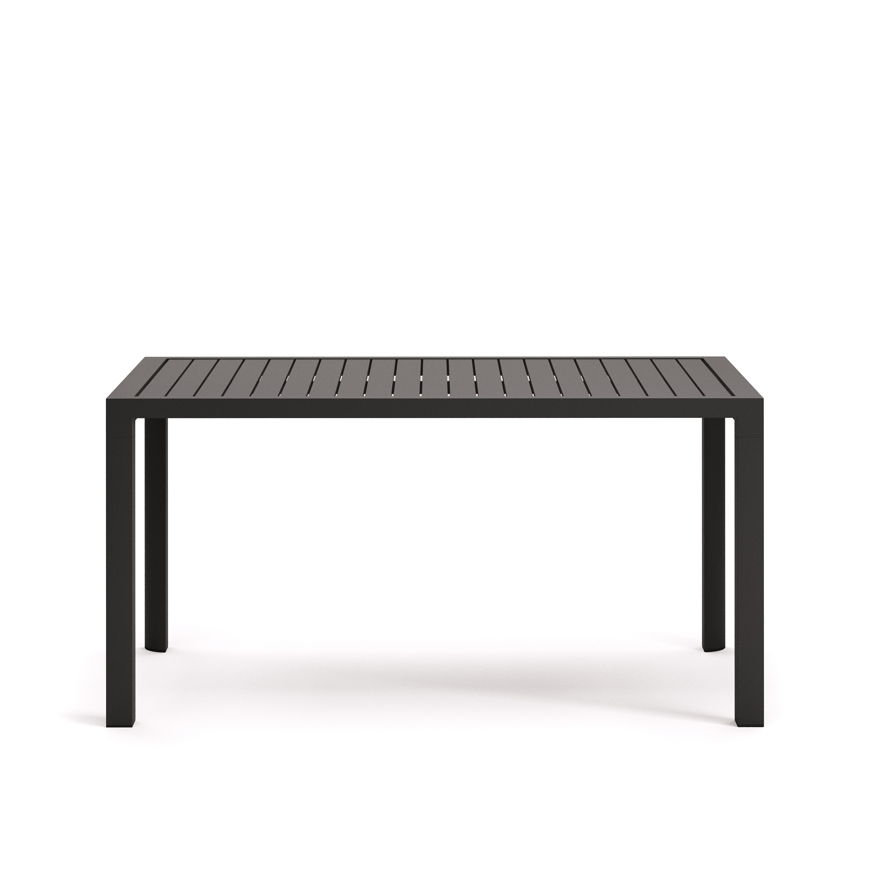 Culip Алюминиевый уличный стол с порошковым покрытием серого цвета 150 x 77 см La Forma (ex Julia Grup)